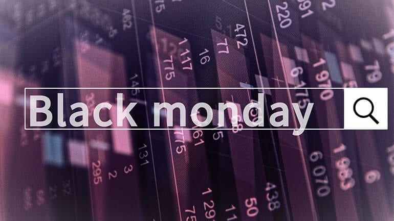 The balck Monday crash