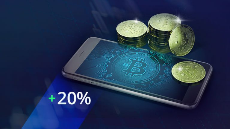 BTC jumps on April 1 prank