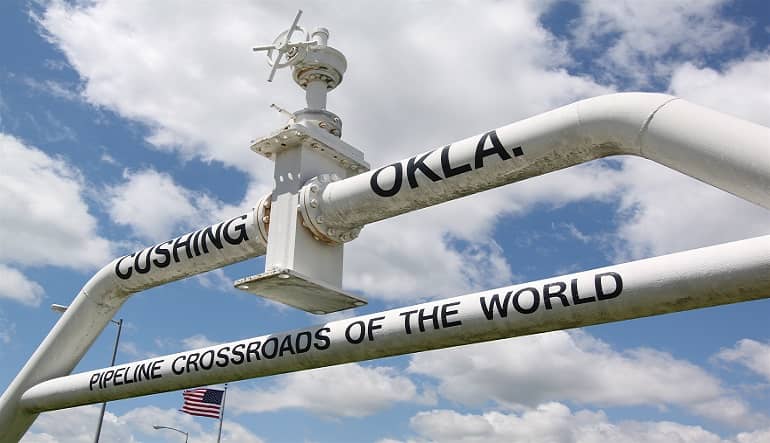 Huge Oil Drawdown Ups Prices