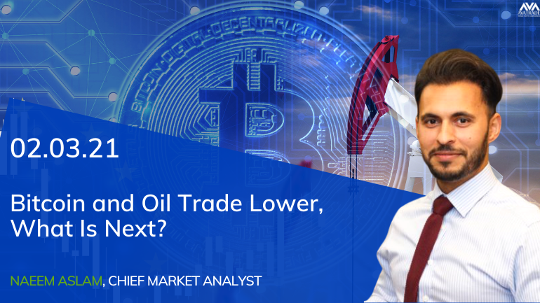 Bitcoin and Oil Both Trade Lower – What Comes Next?