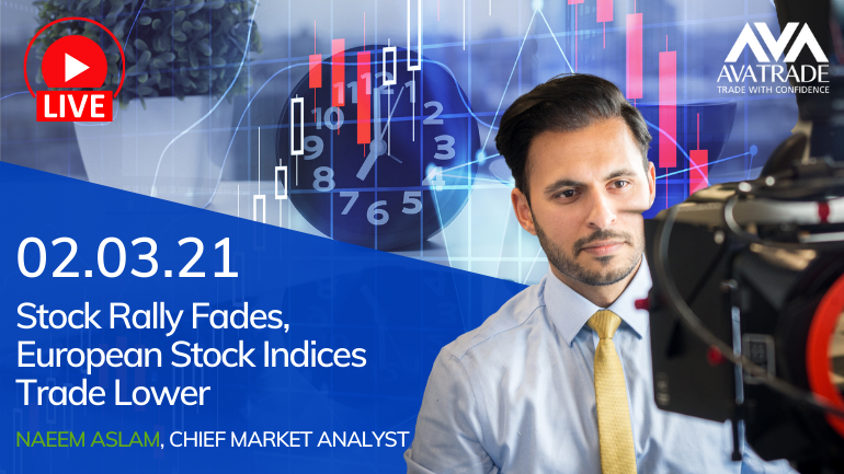 Stock Rally Fades, European Stock Indices Trade Lower